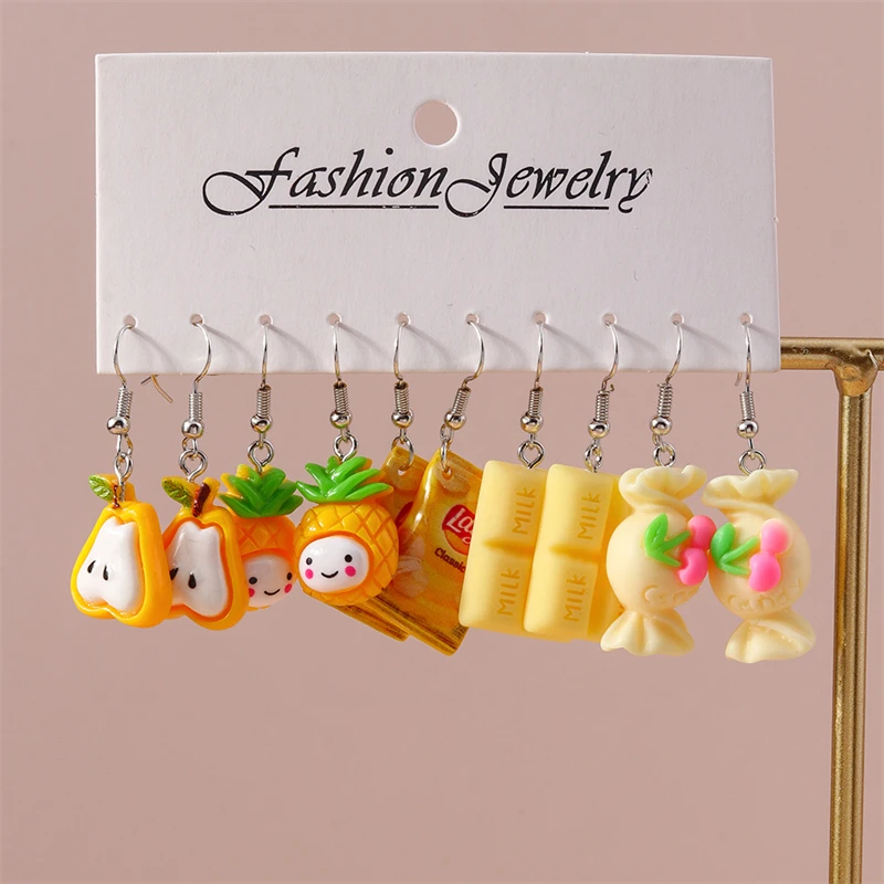 5 Paar/Set Modische, farbenfrohe Ohrringe in Form von Seesternen für Damen und Mädchen, geeignet für Partys, Feiertage, als Schmuck oder Geschenk. – Detail 22