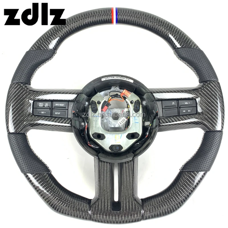 

Carbon Fiber Steering Wheel fit for Ford mustang gt gt500 2011 2012 2013 2014 Steering Wheel