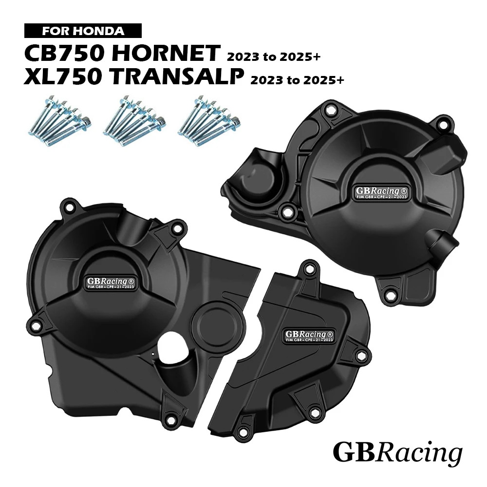 

CB750 HORNET 2023 2024 2025 + GBRacing Engine Protect Cover For HONDA XL750 Motorcycle Clutch Pulse Protection Cover Accessories