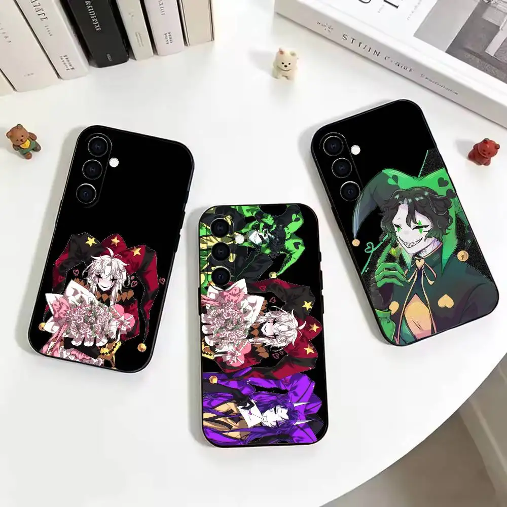 Game The Freak Circus  Soft Silicone phone Case for Samsung Galaxy A73//A72/A70/A53/A52/A51 - Black
