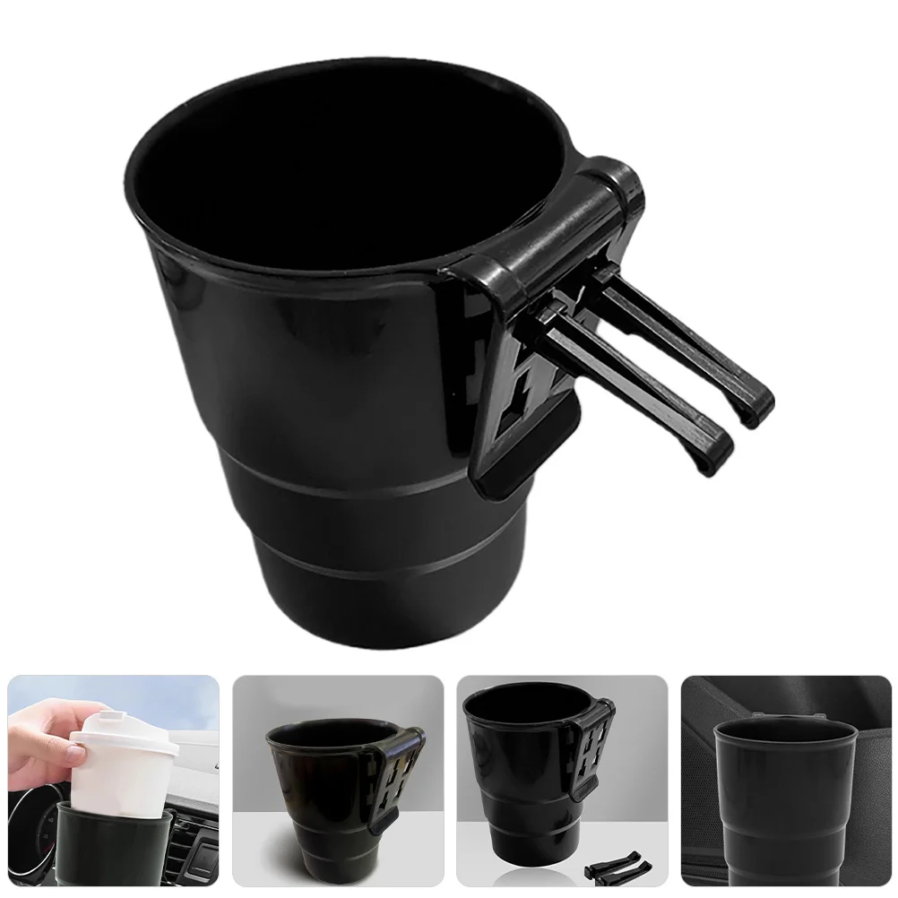

Car Cup Holder for Back Seat Vehicle Armrest Black PP