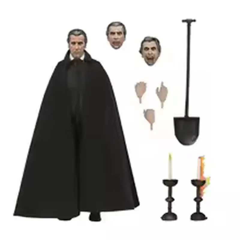 NECA 07000 Horror Of Dracula Anime Figure Universal Monsters 1958 Dracula Action Figure Doll Custom Toys Kids Gift