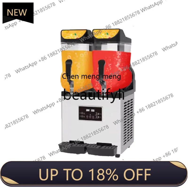 

Z189 Commercial cold drink machine, smoothie slush machine, automatic single-cylinder double-cylinder beverage mixing machine