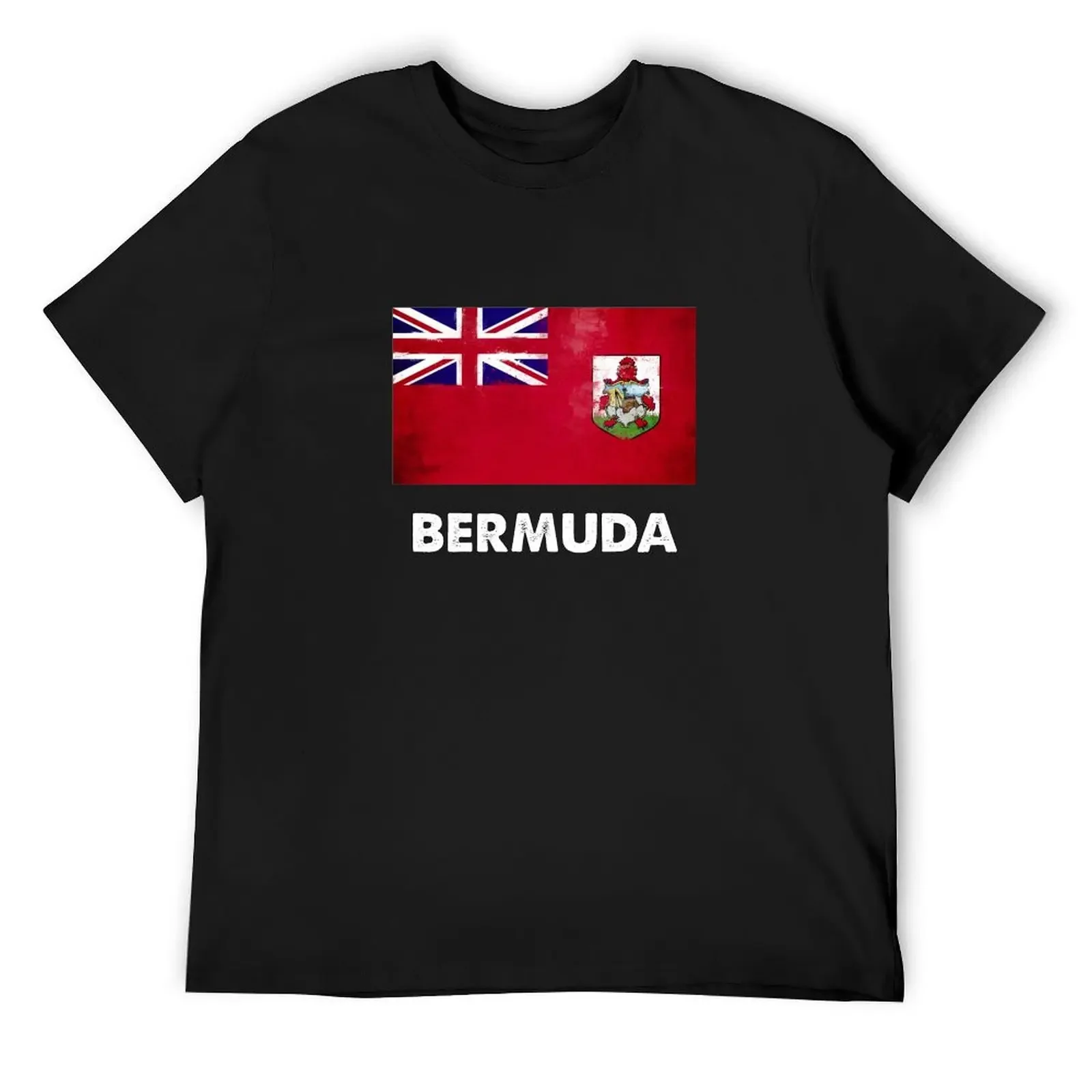 Bermuda Flag design Bermudian design T-Shirt quick drying anime clothes anime shirts graphic tee mens plain t shirts