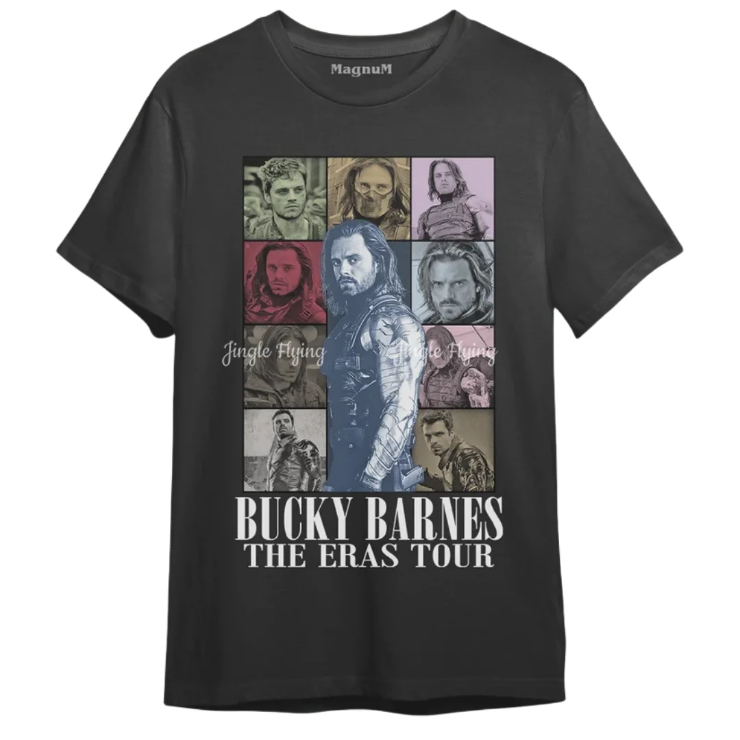 Sebastian Stan Bucky Barnes The Eras Tour Unisex Softstyle T-Shirt