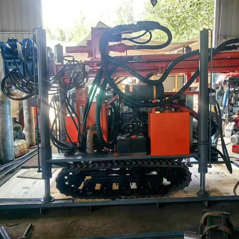

150M Portable Deep Water Well Rig Machines Price Crawler Water Drilling Rig For Sale