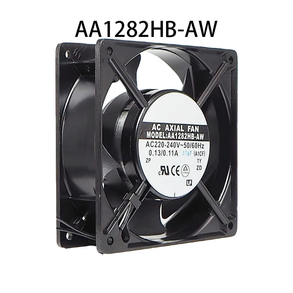 Case cooling radiator 220VAC 0.13/0.11A 120*120*38mm 2-wire AA1282HB-AW Axial Silent