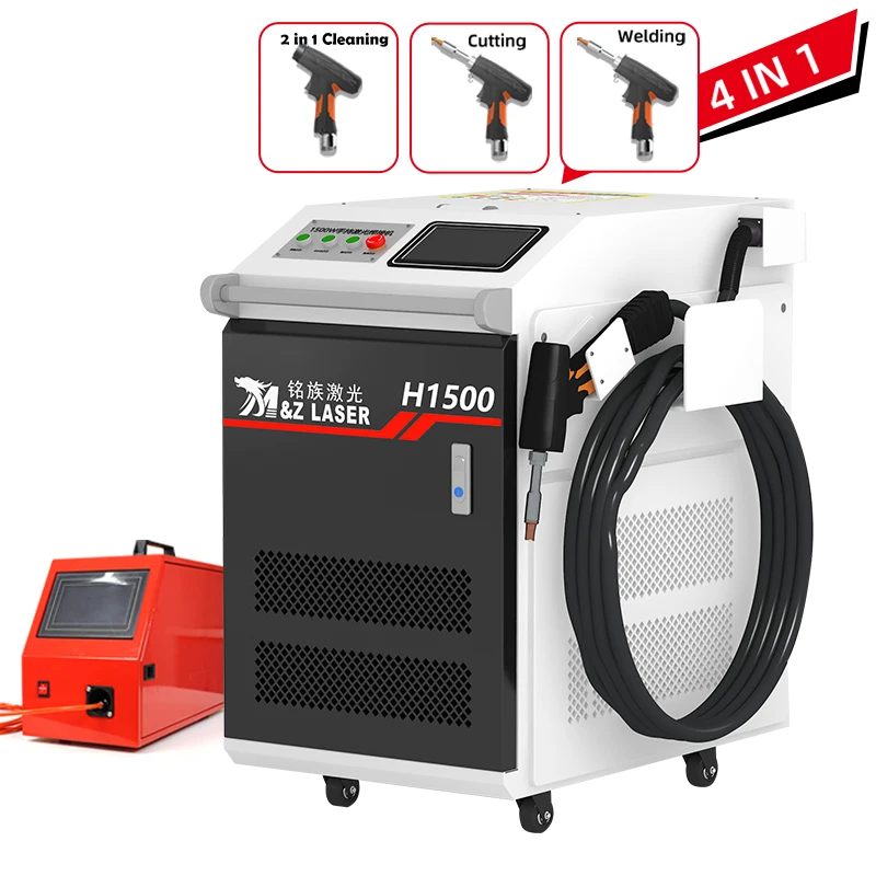

CE Certificate Portable 3 in 1 Laser Welder Handheld Fiber Automatic Laser Welding Cleaning Cutting Machine 1500w 2000w 3000w
