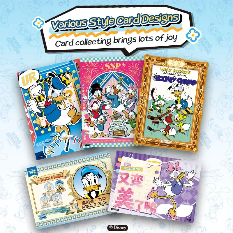 10 confezioni CARDFUN Donald Duck 90th Anniversary carte collezionabili da collezione TCG CCG carte da collezione regalo di compleanno