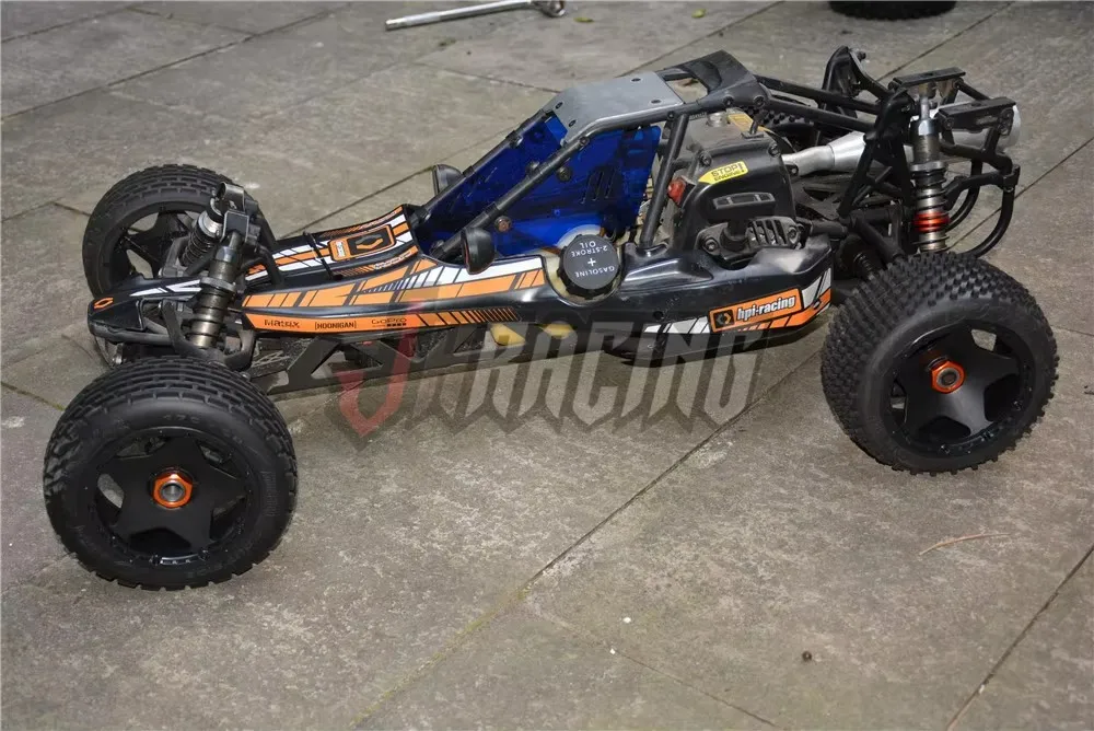 Hochfeste klassische Fünf-Sterne-Radreifenbaugruppe für 1/5 ROVAN ROFUN KM HPI BAJA 5B