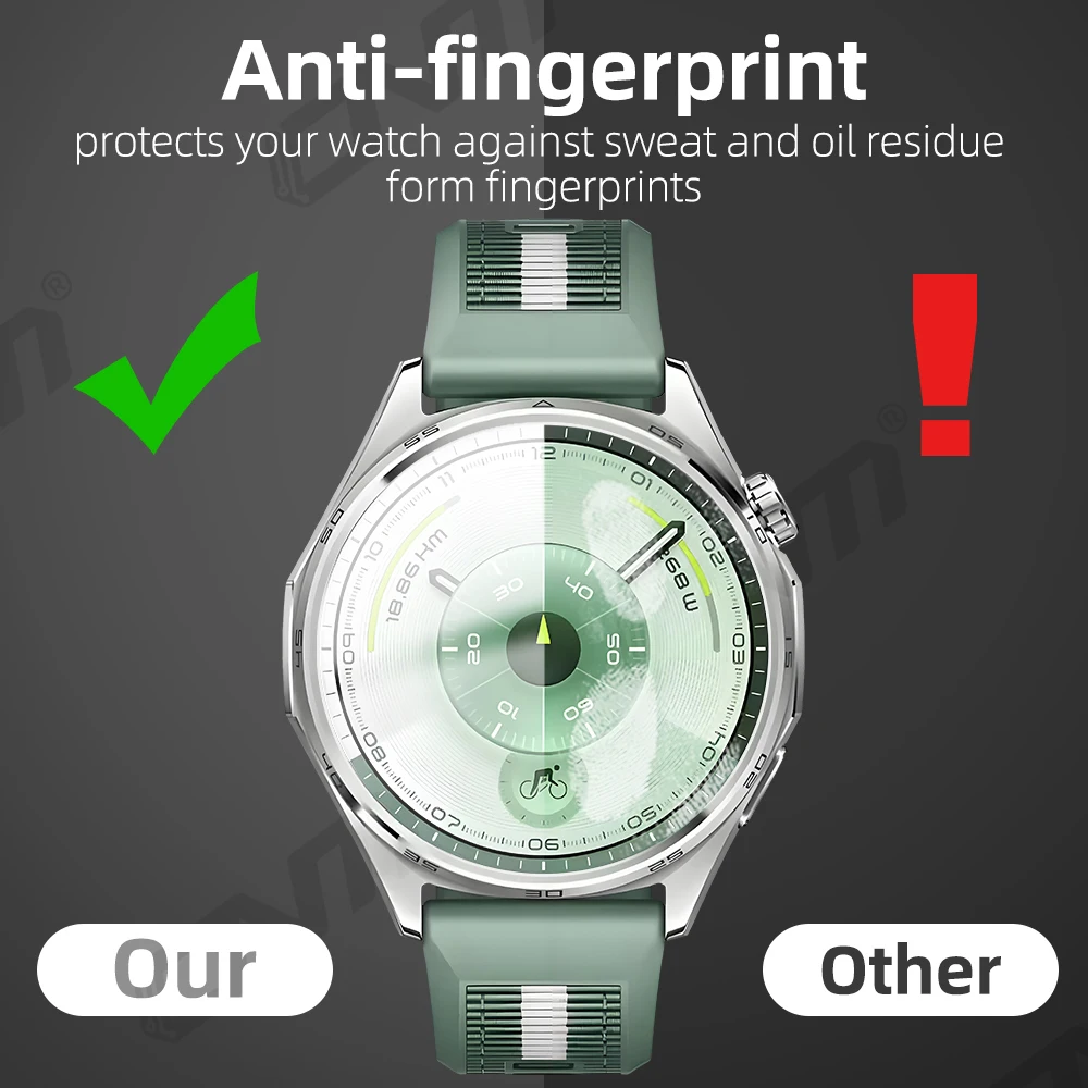 화웨이 워치 GT 6 프로 46mm 41mm용 9H 강화유리, 프리미엄 스크린 보호필름 내... - 3