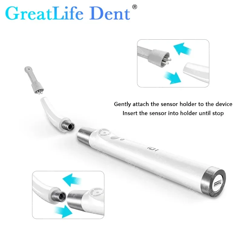 GreatLfie Dent ID1 Dental Implant Locator Cross-Scanning Spot Screwdriver Detector Tool 360 Rotatable Sensor Localization