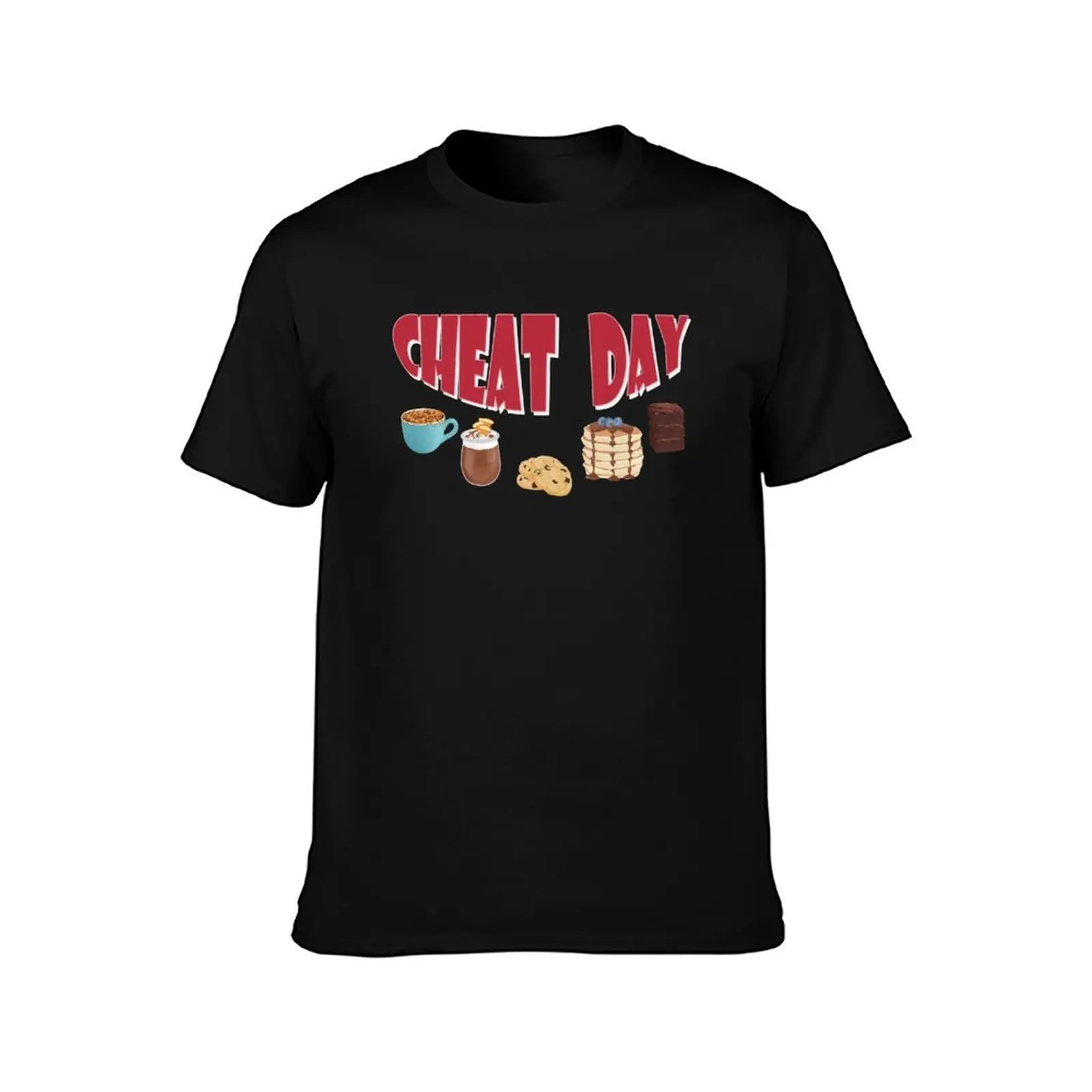 Cheat Day T-Shirt No Iron Casual Short Sleeve Top T-Shirt