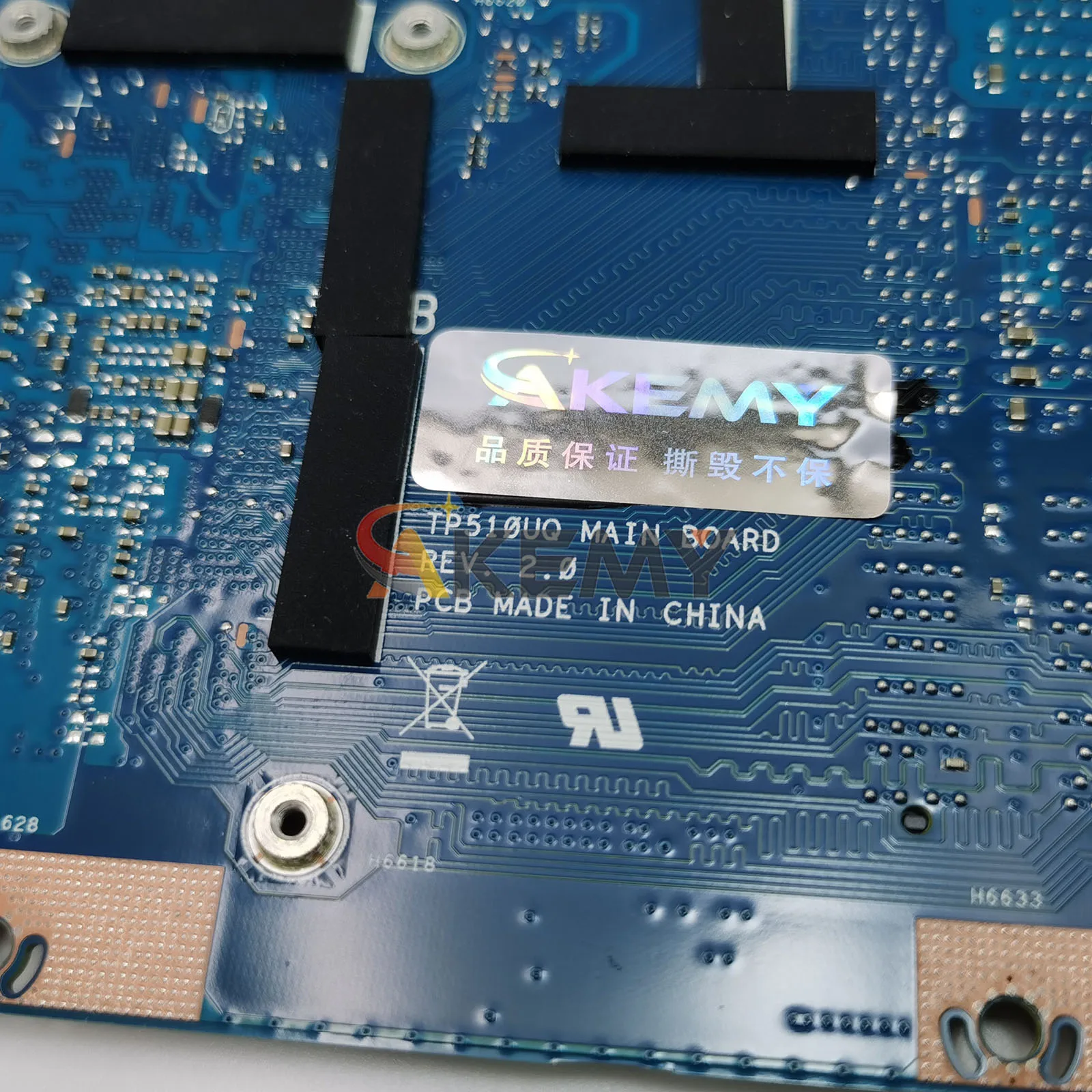 TP510UQ Laptop Motherboard For ASUS VivoBook Flip TP510UQR TP510U TP510UQ TP510UF Mainboard With I3 I5 I7 CPU 100% tests OK stk