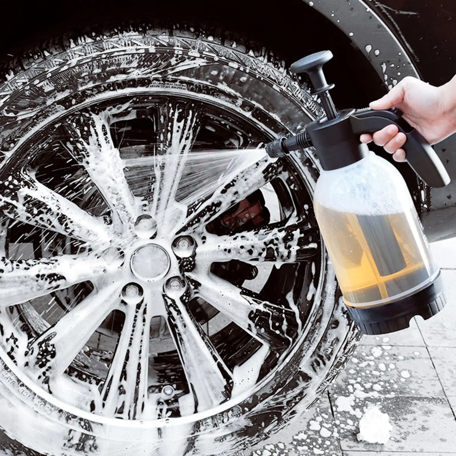 2000ml Car Hand Foam Garden Watering Versatile Easy Labor-saving ,perfectly for