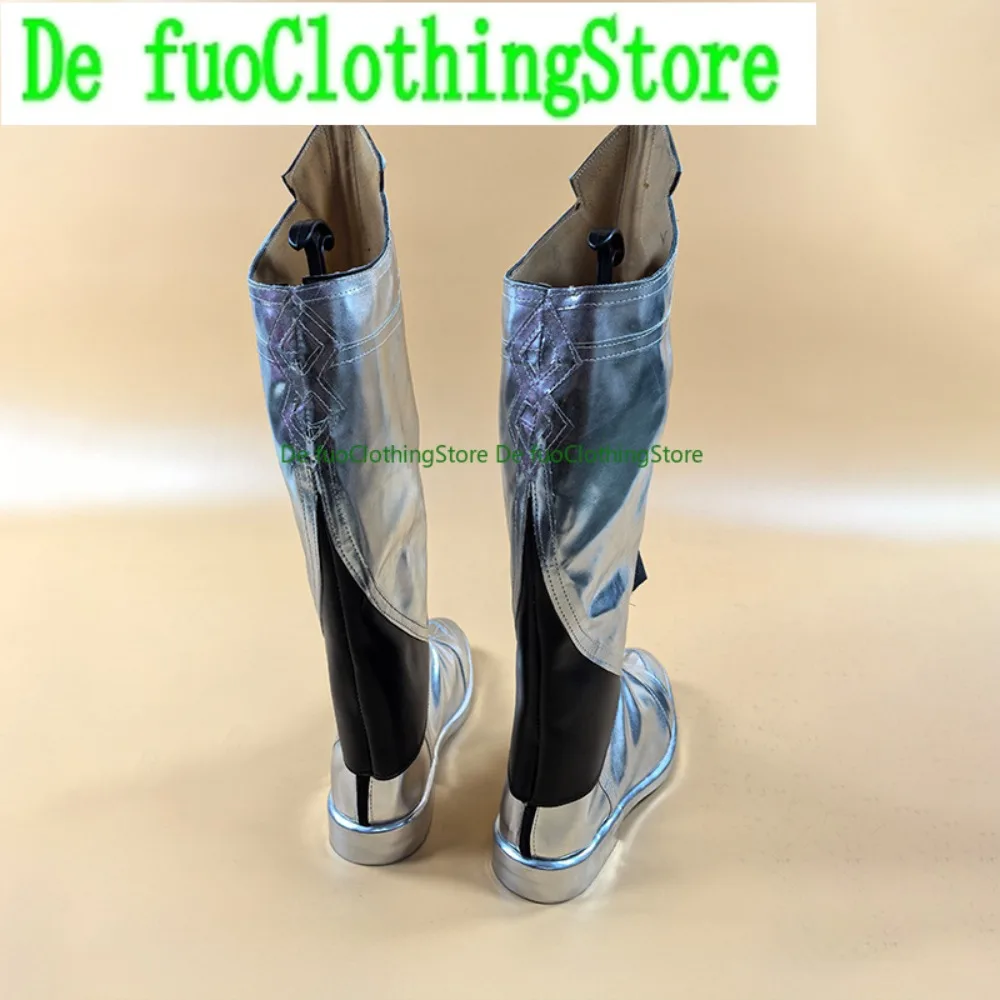 Defuo tiance jovem menino guindaste sonho conjunto cosplay sapatos anime convenção anime jogo rpg sapatos e botas festa de halloween