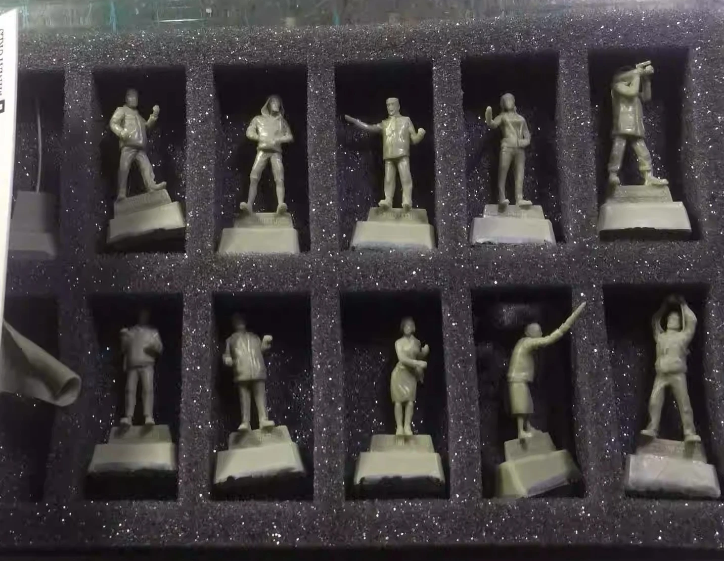 

Миниатюрный парад моделей 1/72, фотограф, журналист, 10 шт./комплект