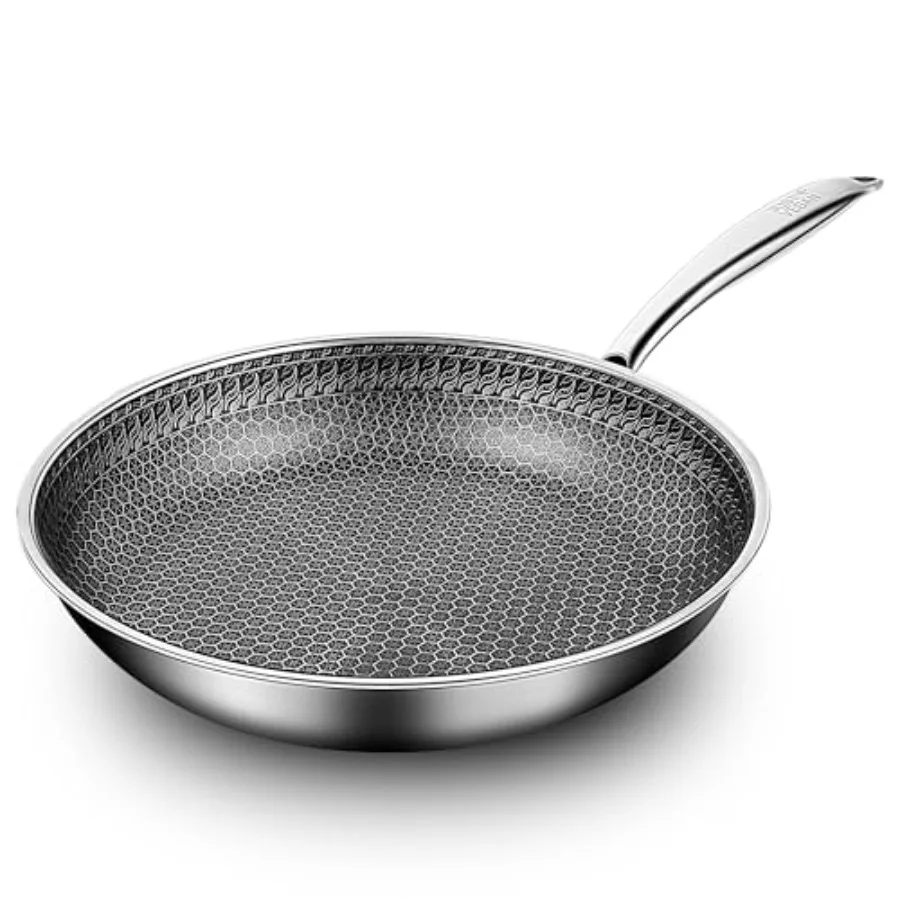 

Non Stick Frying Pans/-, Nonstick Fryg Pan with duction Compatible Base, Durable and Easy Clean for Gas/Electric Stove es