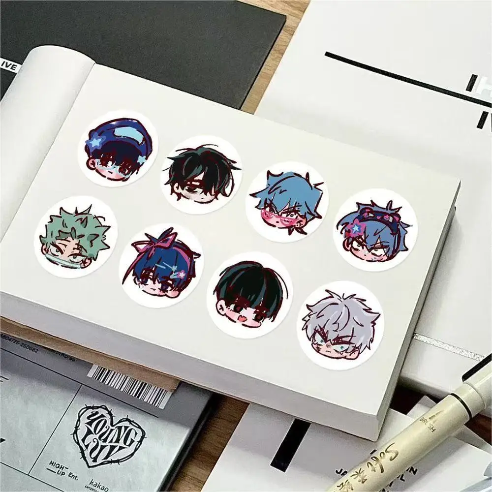 500 قطعة/المجموعة/المجموعة التلفزيون الغريبة المرحلة أنيمي الكرتون ملصق لطيف إيفان حتى الأطفال مذكرات مكافأة هدية إغلاق مذكرات كتيب هدية #5