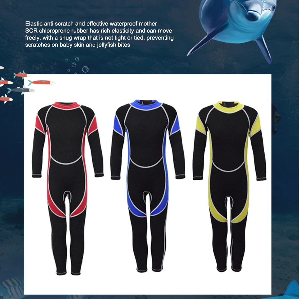 Cloth Scratch-resistant Kids Wetsuit Comfortable And Wide Application Good Gift Swimsuit For Girls