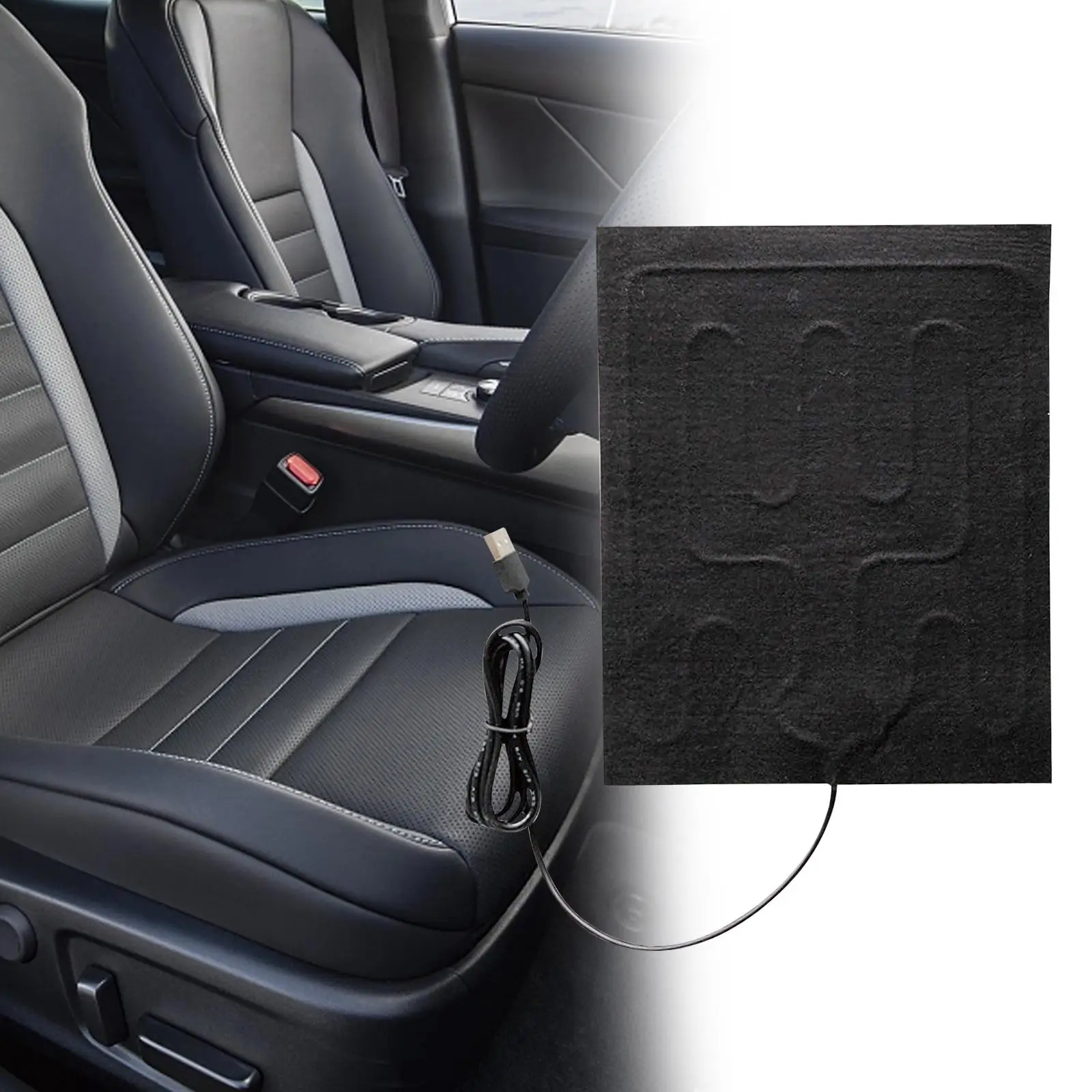 Car Heater Pad Defroster Universal Fast Heating for Winter Auto Accessories