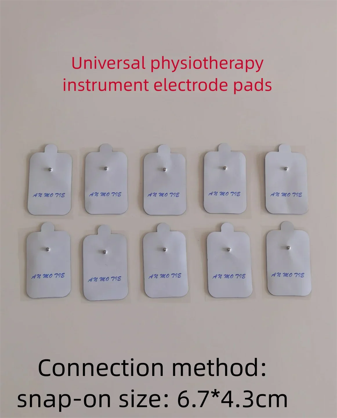 

40 шт., кнопочный электродный коврик, многоразовый массажный пластырь для подключения массажного инструмента, вставка с вилкой 3,5 мм, аксессуары