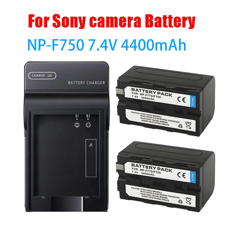 NP-F750 NPF750 NP F750 F730 F770 7500mAH Battery for Sony NP F960 F970 NP-F770 F550 CCD-TRV58 TRV110K TRV26E HVR-Z1 V1J z1