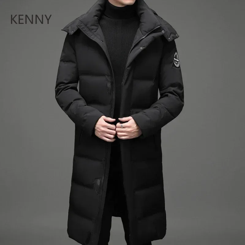 Men Long Padded Down Jacket Duck Down Padding Male Winter Brand Man Jackets Men's Clothing Coats for Men Casual Man Sack