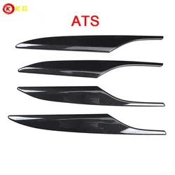 Applicable to Cadillac ATS door panel patch 2014-2018 ATS door panel decorative protection patch carbon wood color patch