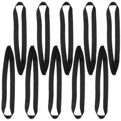 10pcs Medal Ribbon Award Ribbons Competition Neck Lanyard Sports Meeting Polyester Straps Souvenir Ribbon Medal Strap Multi