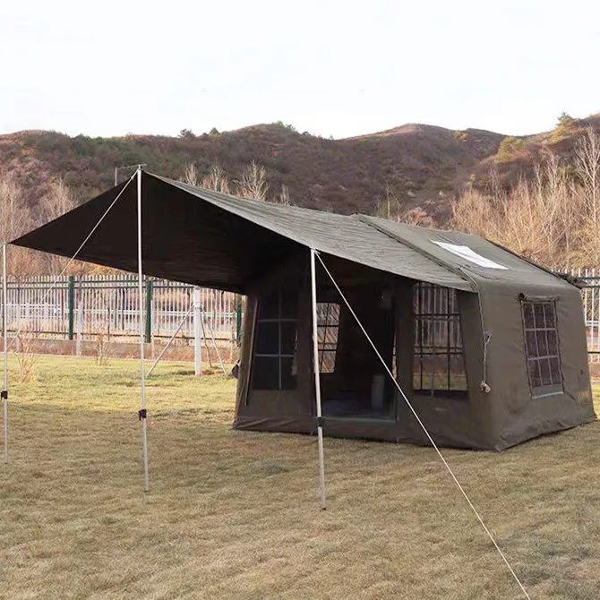 

9.0 Green Air Tent for 4-6 Person Family Inflatable Outdoor Camping Tent With Free Flysheet