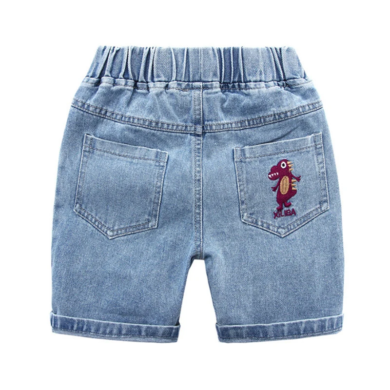 IENENS Baby Boys Shorts Casual Jeans Kids Clothes Summer Beach Short Pants 2-8 Years Clothing Boy\'s Loose Denim Shorts