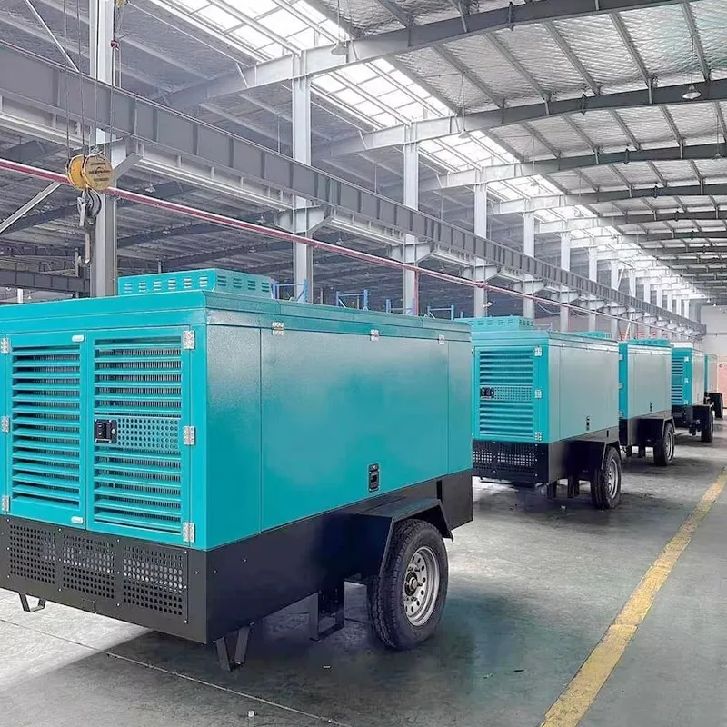 KDM12/10 Mobile Best Quality Diesel Screw Compressors Oil & Gas Industry Marine &Offshore Operations diesel Screw Air-compressor