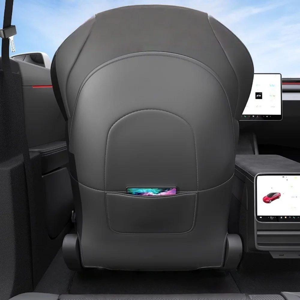 

Updated seat Anti Kick pad Rear seat Protection Cover Suitable for Tesla Model Y Juniper 25-26 Model 3 Highland 2024-2026