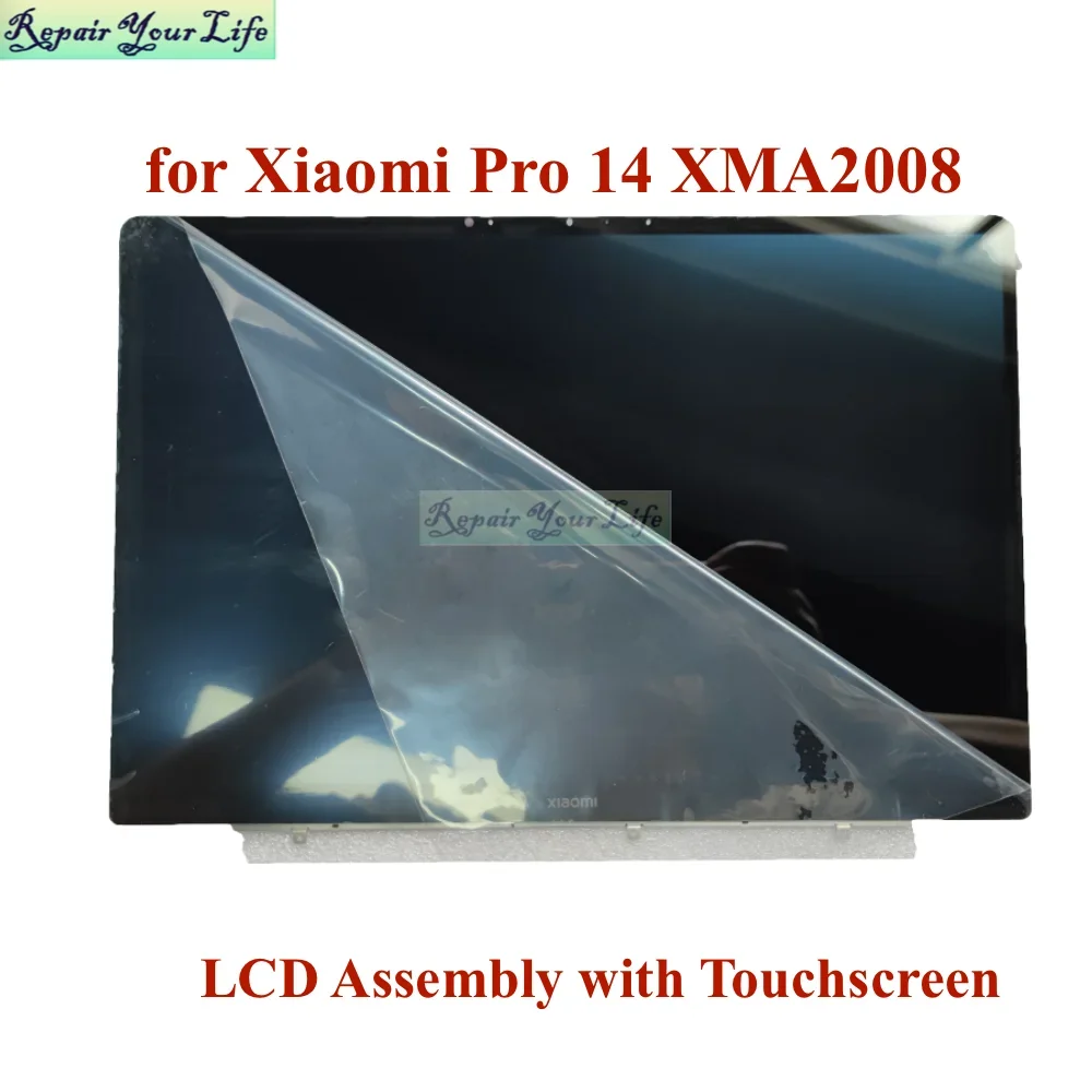 Montagem de Toque de Tela Lcd para Notebook Xiaomi Pro 14 Matrix 40pin Xma2008-al ad ec b Lm140gf1f01