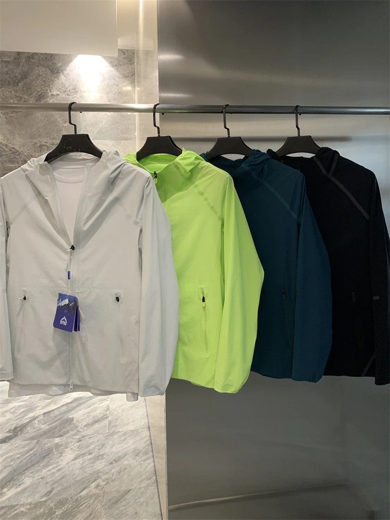 

Итальянская роскошная легкая мужская летняя куртка для активного отдыха, быстросохнущая, дышащая, с полностью проклеенными швами, с защитой от солнца