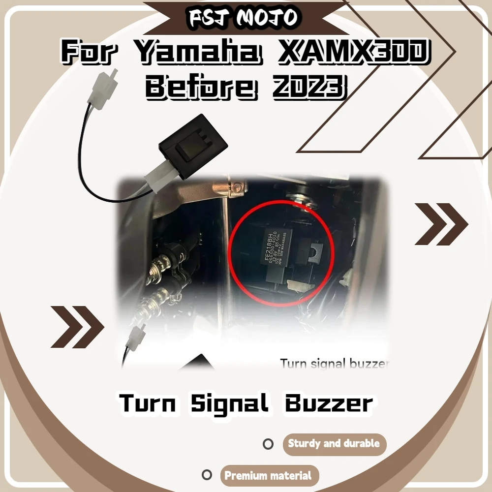 For Yamaha XMAX300 Pre‑2023 Turn Signal Buzzer Solve Silent Signal Issue Quick Install Mod Accessories