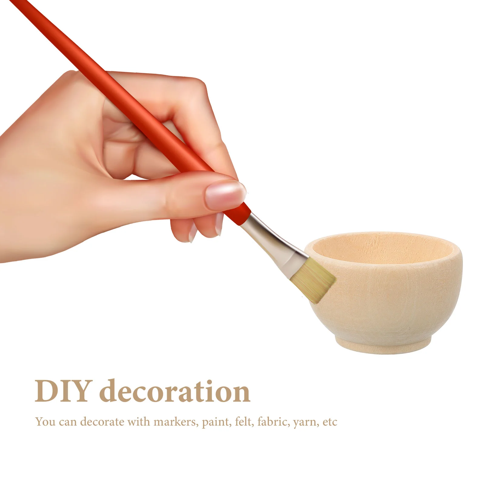 10 шт., деревянные игрушки «сделай сам»