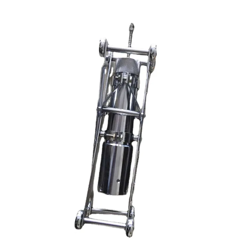 Boron carbide nozzle sandblasting machine 60-300mm pipeline inner wall sandblasting machine