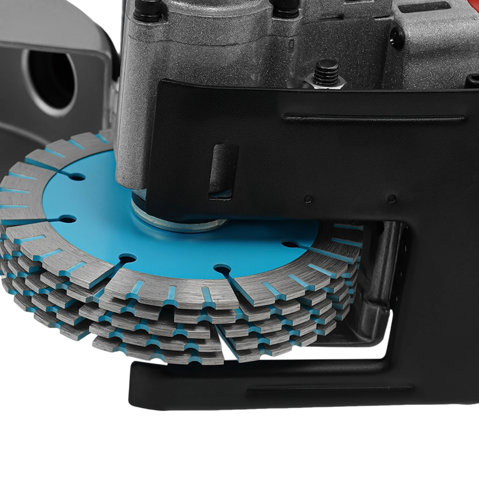 Staubfreier Wandfräser mit Laser-Zielhilfe | 2800W 125mm Elektrische Schlitzfräsmaschine mit 5 Klingen | Betonschneider – Detail 12