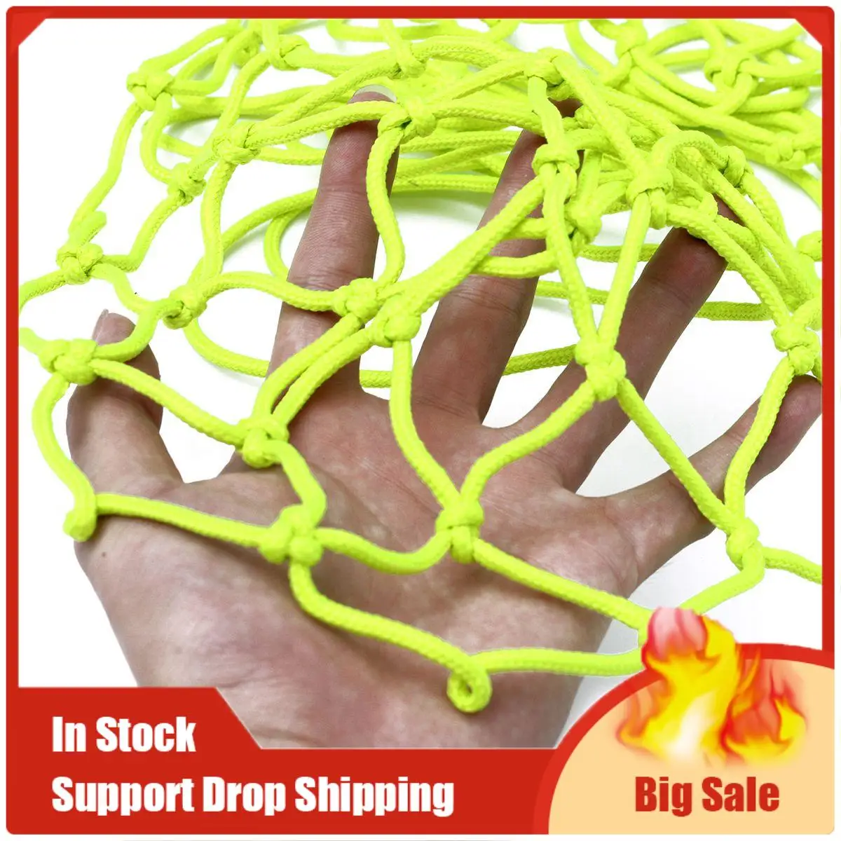 A35F شبكة كرة سلة جديدة متوهجة في الظلام تعمل بالضوء على الشمس بحجم قياسي للتدريب على الرماية