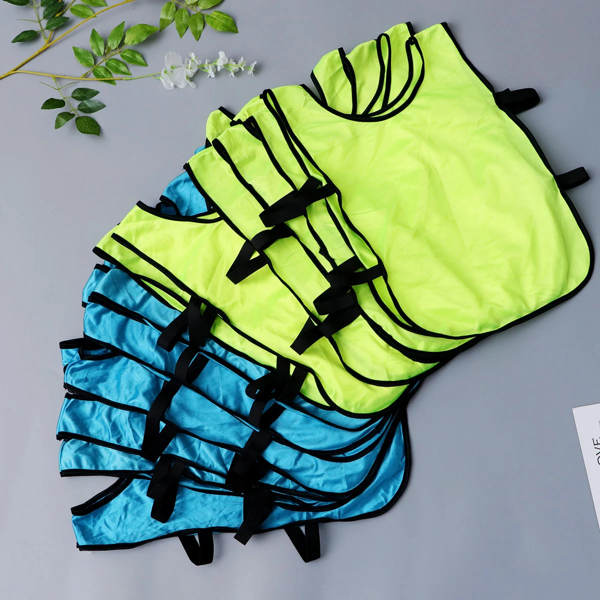 12 PCS Team Vest Kids Training Bibs Adult Football Children Summer for Sleeveless Shirt Man