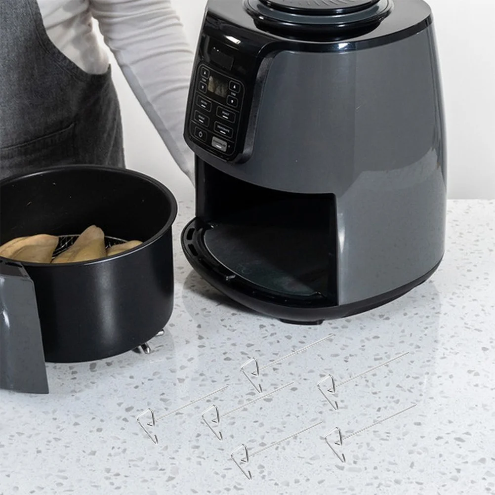 

20Pcs Stainless Steel Flat Grill Skewers Reusable Kebob Sticks for Meat Shrimp Vegetables Bbq Camping Picnic Grilling Baking Air