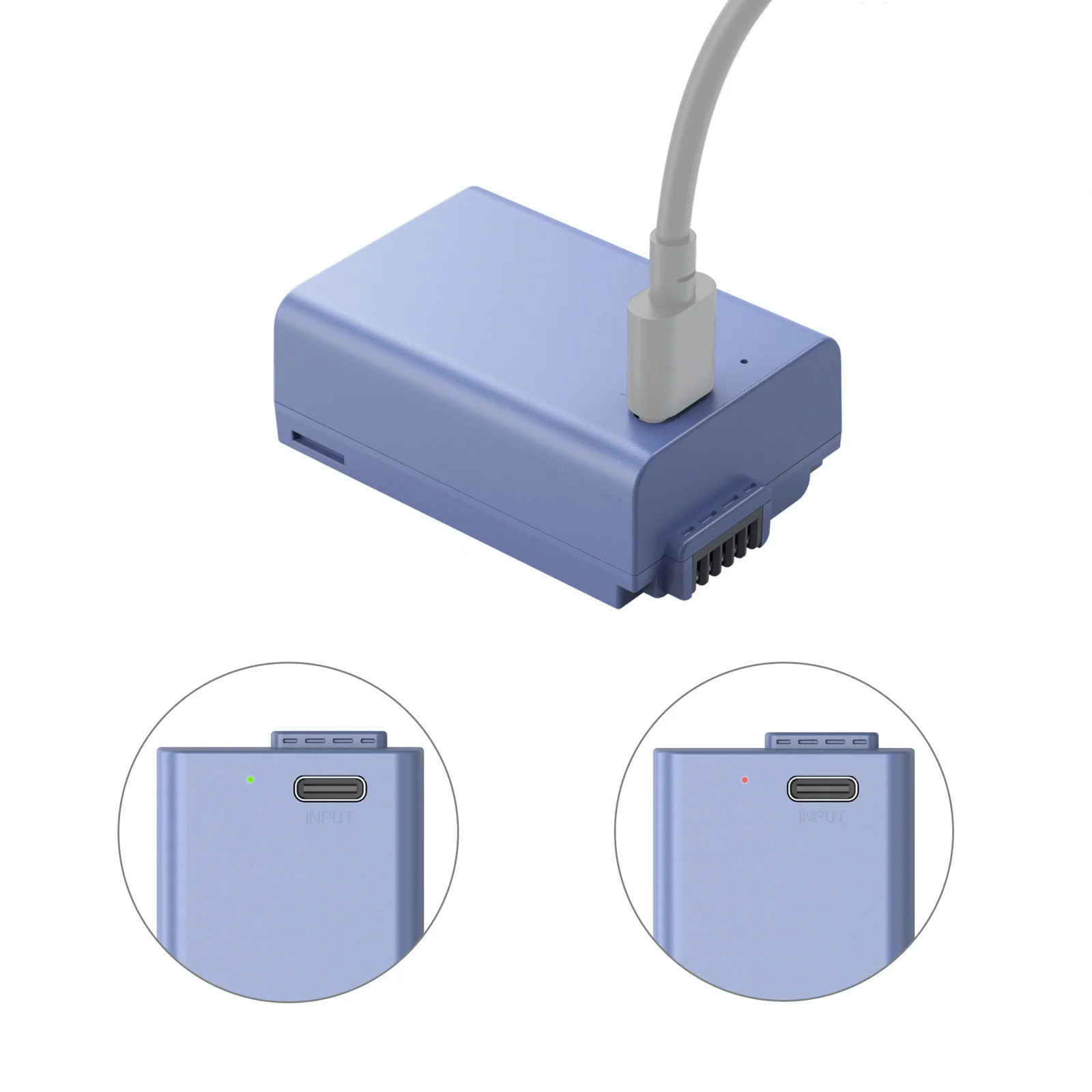 SmallRig NP-F970 NP-F550 EN-EL25 NP-FW50 EN-EL15c USB-C Rechargeable Camera Battery for Sony Nikon Camera 4267 4311