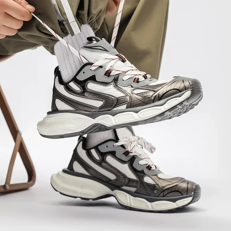 أحذية رياضية نسائية فاخرة مكتنزة 2025 أحذية شبكية قابلة للتنفس للرجال أحذية رياضية للجري للسيدات أحذية فلكنيز للياقة البدنية