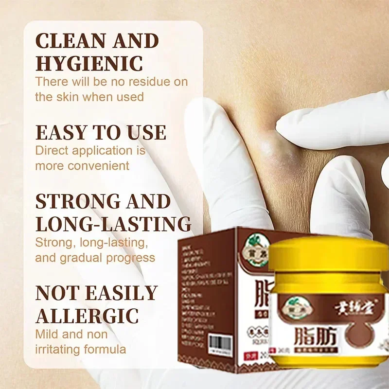 Lipoma Removal Cream บรรเทาบวมครีมกําจัดไขมันลบ Subcutaneous Lump Extract Care Fat Bulges Lump