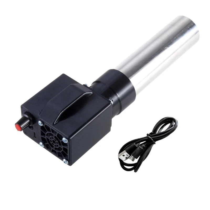 

Efficient Electric Barbecue Blower, Quick Starter Air Blower Handheld Barbecue Fan for Charcoal Grills Campfires