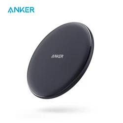 Anker Wireless Charger 313 Wireless Charger (Pad) Qi-Certified 10W Max for iPhone 14/14 Pro/14 Pro Max/13/13 Pro Max, AirPods