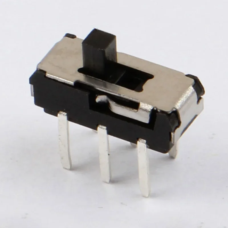 10pcs 6Pin Mini Slide Switch  Micro Toggle Switch Miniature 2Position 6pins  black Limit Switch