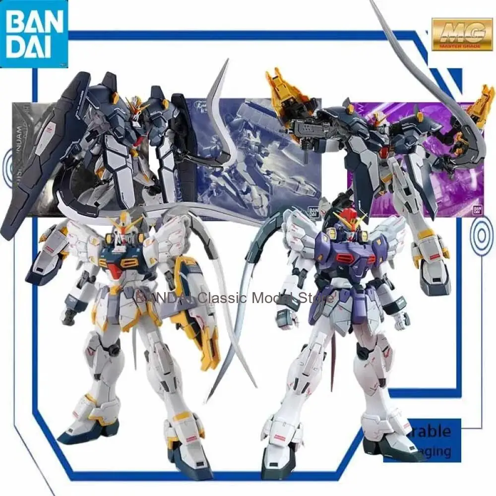 

1/100 MG Series Sandrock Gundam EW Action Figure Armadillo Lizard Equipment Assemble Movable Mecha Hobby Collectible Model